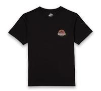 Jurassic Park Evergreen Raptor Men's T-Shirt - Black M