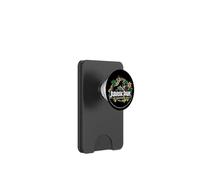 Jurassic Park Floral Tropical Fossil Logo PopSockets PopWallet for MagSafe