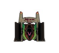 Jurassic Park Gates Limited Edition Special Hinged Pin Badge - Individually Numbered - Officially Licensed Merchandise