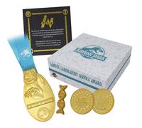 Jurassic Park Genetics Laboratory Service Award in Metallic Gold Jurassic Park Metallic Gold