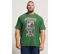 Jurassic Park Graphic T-Shirt BadRhino Green 4XL
