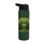 Jurassic Park Green Entrance Stainless Steel Insulated Water Bottle