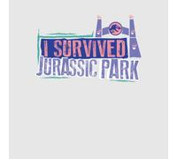 Jurassic Park I Survived Jurassic Park Women's T-Shirt - Grey - L