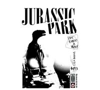 Jurassic Park Isla Nublar Punk Men's T-Shirt - White - XL