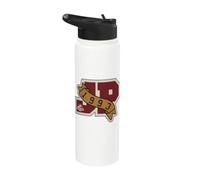 Jurassic Park JP 1993 Letterman Patch Stainless Steel Insulated Water Bottle