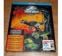 Jurassic Park + Jurassic World Collection 5 Movies 5 Blu-Ray New A-B-C