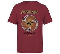 Jurassic Park Life Finds A Way Tour Unisex T-Shirt - Burgundy