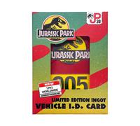 Jurassic Park Limited Edition 30Th Anniversary Replica Vehicle I.d Ingot