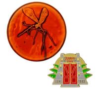 Jurassic Park Medallion and Pin Collector's Set