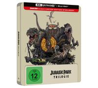Jurassic Park - Limited Ultimate Steelbook Trilogy [4K Ultra HD] + [Blu-ray]