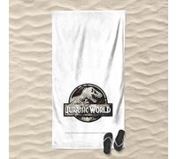 Jurassic Park Logo Beach Towel