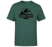 Jurassic Park Logo Men's T-Shirt - Green XL
