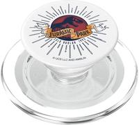 Jurassic Park Logo Sunburst PopSockets PopGrip for MagSafe