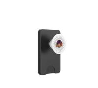 Jurassic Park Logo Sunburst PopSockets PopWallet for MagSafe