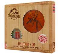 Jurassic Park Medallion and Pin Set by Fanattik