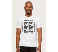 Jurassic Park Men's 93 Tour T-Shirt in White | Size: Large Jurassic Park White L