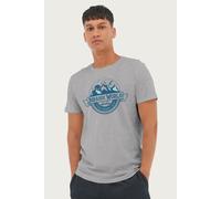 Jurassic Park Men's Jurassic World Pteranodon Peak T-Shirt in Mid Grey | Size: 2XL Jurassic Park Mid Grey 2XL