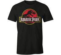 Jurassic Park Men's MEJUPAMTS001 t Shirt, Noir, 5XL