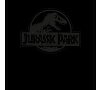 Jurassic Park Monochrome Men's T-Shirt - Black - XL