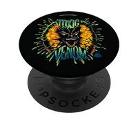 Jurassic Park Neon Toxic Venom Dilophosaurus PopSockets Adhesive PopGrip