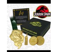 Jurassic Park Ranger Service Award Box Set - Limited Edition of 1,993 - 24k Gold Collector's Items