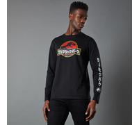 Jurassic Park Primal Kanji Unisex Long Sleeved T-Shirt - Black - L