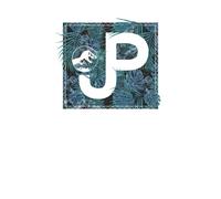 Jurassic Park Primal Raptor Floral T-Shirt - White - XXL