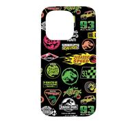 Jurassic Park Racing Icons All Over Print Case for iPhone 15 Pro