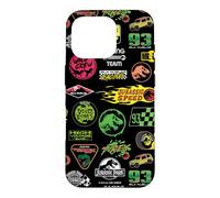 Jurassic Park Racing Icons All Over Print Case for iPhone 16 Pro