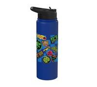 Jurassic Park Racing Team 93 All Over Print Stainless Steel Insulated Water Bottle
