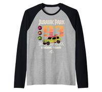 Jurassic Park Racing Team 93 Tour Vehicle Raglan Baseball Tee