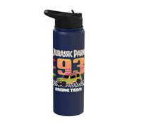 Jurassic Park Racing Team 93 Tour Vehicle Stainless Steel Insulated Water Bottle