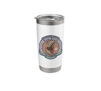 Jurassic Park Raptor Squad Crest Stainless Steel Insulated Tumbler