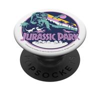Jurassic Park Retro Rex Scene PopSockets Adhesive PopGrip