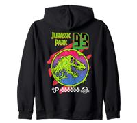 Jurassic Park Retro T. Rex Fossil 93 Zip Hoodie