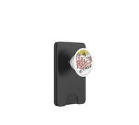 Jurassic Park Retro T-Rex Sunset Logo PopSockets PopWallet for MagSafe