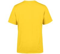 Jurassic Park Silhouette logo Embroidered Unisex T-Shirt - Yellow - XL