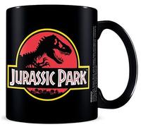 Pyramid International Mug - Jurassic Park (Logo) 11oz Black Ceramic Pod in Gift Box
