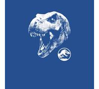 Jurassic Park T Rex Men's T-Shirt - Blue - XXL