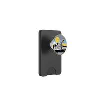 Jurassic Park T-Rex Retro Drawn Circle Logo PopSockets PopWallet for MagSafe