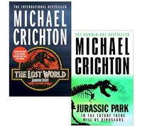 Jurassic Park, The Lost World: Jurassic Park Collection 2 Books Set by Michael Crichton