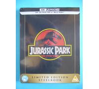 Jurassic Park Theatrical Poster 4K UHD & Blu-Ray Steelbook New Sealed