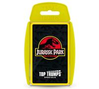 Top Trumps Jurassic Park Specials Card Game, journey through Isla Nublar and play with Dr Malcolm, Donald Gennaro, Eric Kirby and Alan Grant, educational gift and toy for boys and girls Aged 6 plus