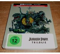 Jurassic Park Trilogia Limited Steelbook 4K UHD + Blu-Ray Sealed