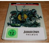 Jurassic Park Trilogia Limited Steelbook 4K UHD + Blu-Ray Sealed
