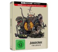 Jurassic Park - Limited Ultimate Steelbook Trilogy [4K Ultra HD] + [Blu-ray]