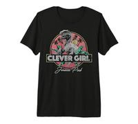 Jurassic Park Tropical Clever Girl Raptor Premium T-Shirt