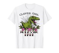 Jurassic Park Velociraptor Clever Girl Tattoo Style T-Shirt