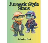 Jurassic Style Stars Coloring Book