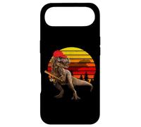 Jurassic T Rex Baseball Retro Vintage World Funny Dinosaur Case for iPhone Air